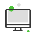 Computer screen icon