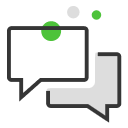 Bubble chat icon