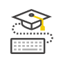 Graduatio hat icon Graduatio hat icon